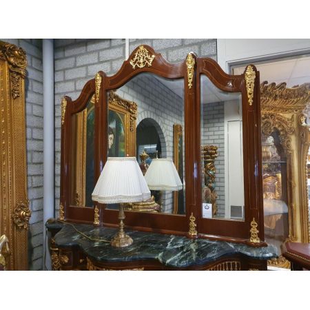 Morris Barock-Kommode mit Spiegel