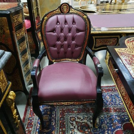 Morris Barock-Esszimmergarnitur Boulle Komplett-Set