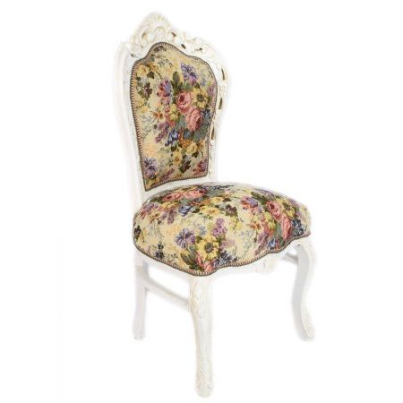 Morris Barock Blumen Muster Stuhl