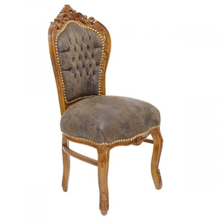 Morris Barock Mahonie Stuhl