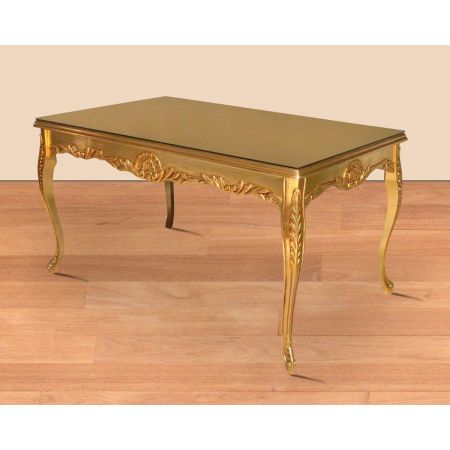 Morris Barock-Esstisch Gold