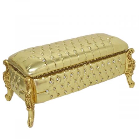 Morris Barock Gold Bettkasten