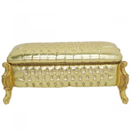 Morris Barock Gold Bettkasten