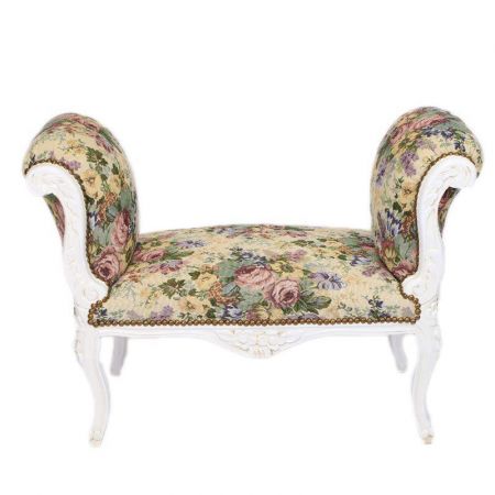 Morris Barock Blumen Hocker