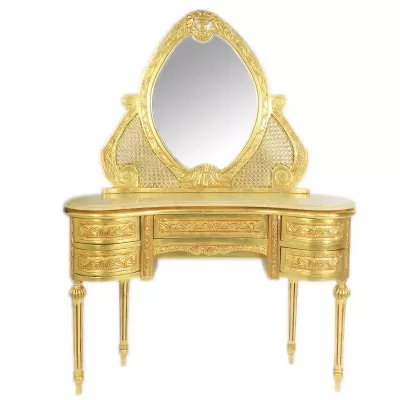 Morris Barock-Spiegelkommode Gold