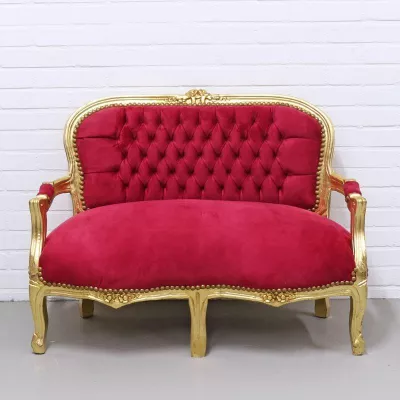 Morris Barock Gold-Bordeaux
