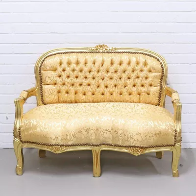 Morris Barock Gold / Hundesofa