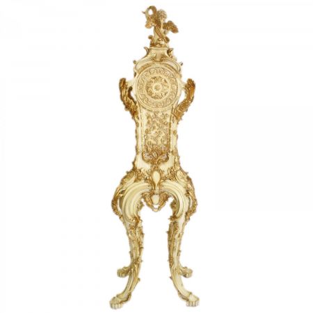 Morris Barock-Standuhr Engel in Gold