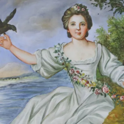 Morris Barock Bild Johanna