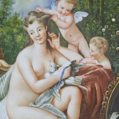 Morris Barock Bild Anna