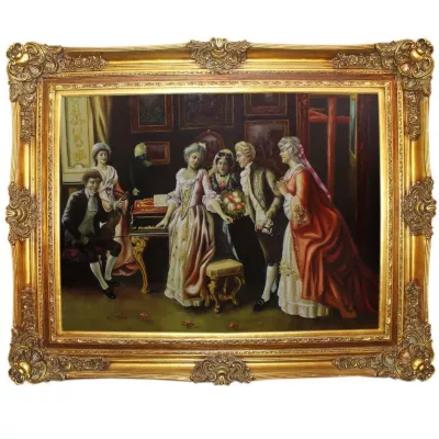 Morris Barock Bild Piano