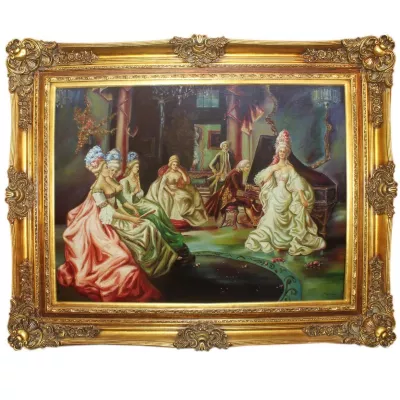 Morris Barock Bild Green Wall