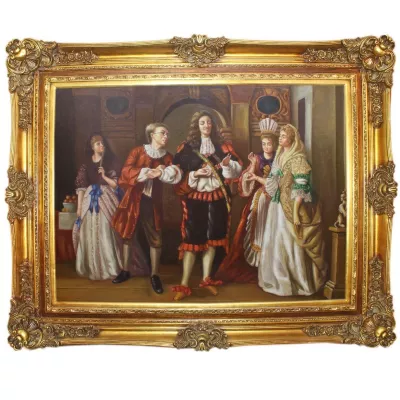 Morris Barock Bild Wise Man