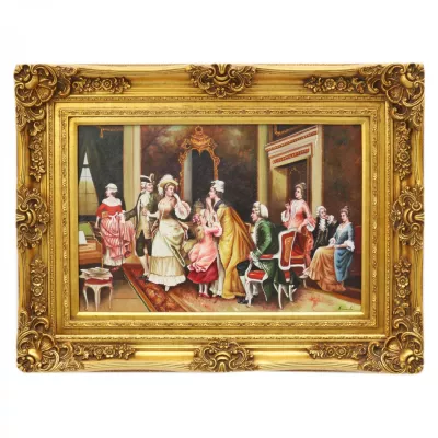 Morris Barock Bild Nachtwand