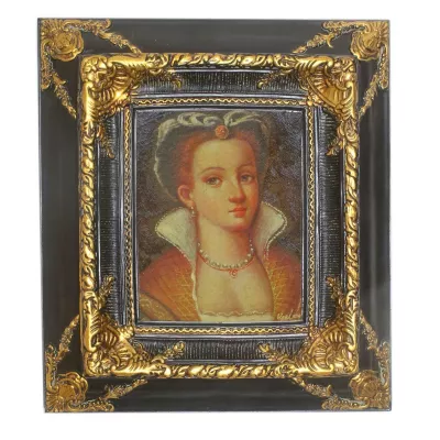 Morris Barock Bild Rose
