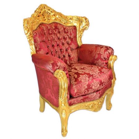 Morris Barock Gold-Bordeaux Set