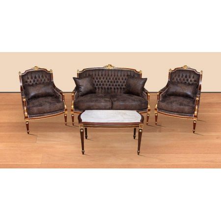 Morris Barock Mahonie 2set