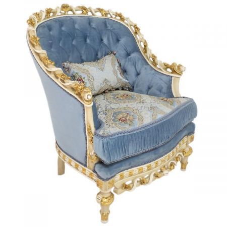 Morris Barock exclusive Set Blue