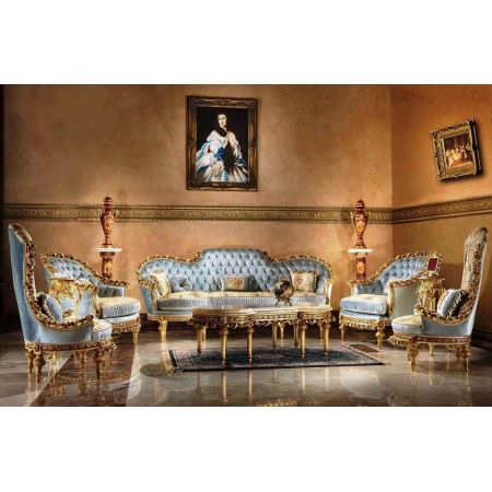 Morris Barock exclusive Set Blue