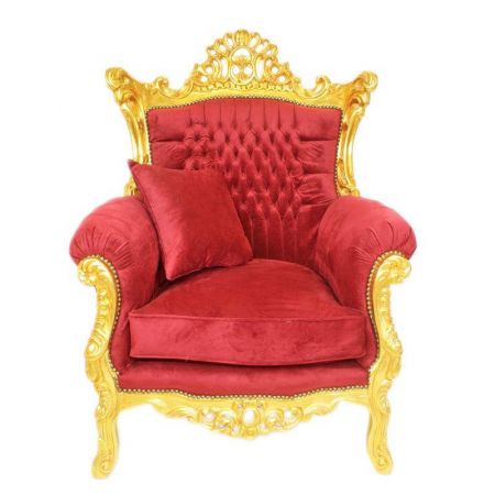 Morris Barock Gold-Bordeaux Set