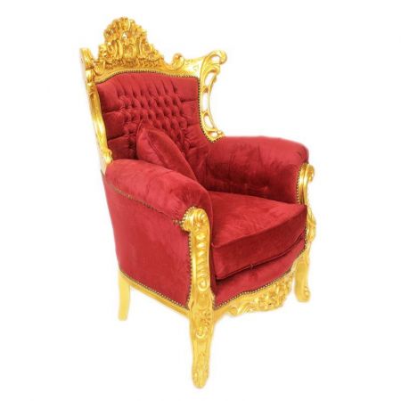 Morris Barock Gold-Bordeaux Set