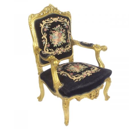 Morris Barock Schwar-Gold SG set