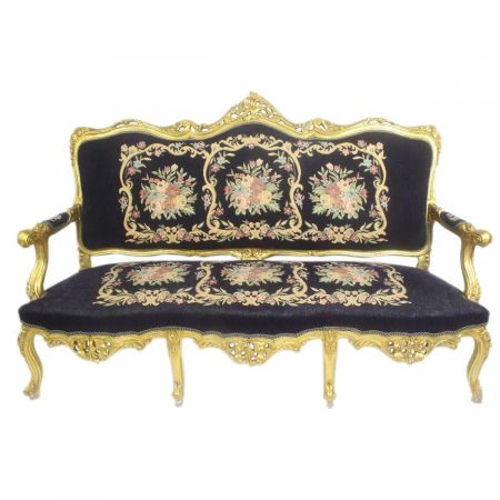 Morris Barock Schwar-Gold SG set