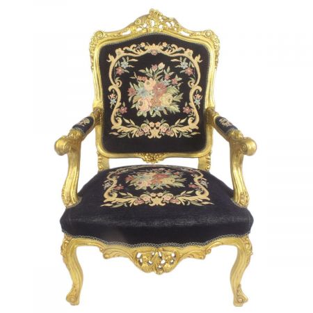 Morris Barock Schwar-Gold SG set