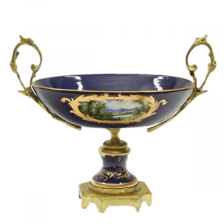 Morris Barock Vasen-Set mit Schale