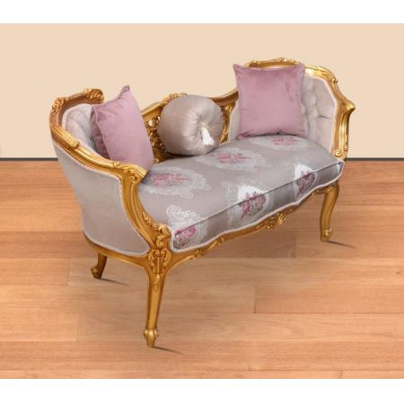 Morris Barock Grau Rund