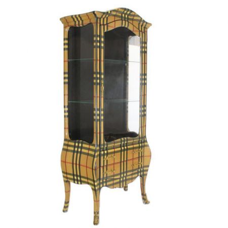 Morris Vintage Barock-Glasvitrine High Fashion