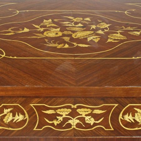 Morris Barock-Schreibtisch in Mahagoni