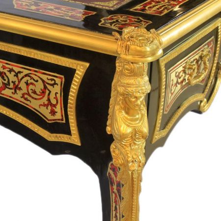 Morris Barock-Schreibtisch Boulle Napoleon