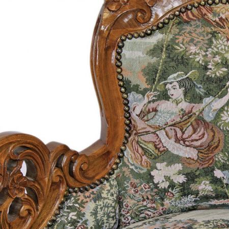 Morris Barock Chaiselongue gobelin Muster