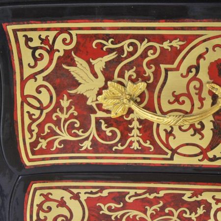 Morris Barock-Kommode im Boulle-Stil