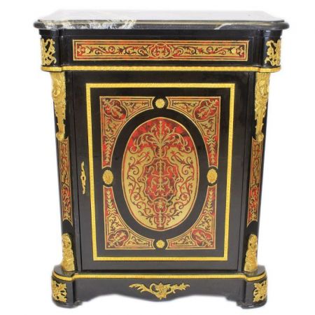 Morris Barock-Kommode Boulle Royale-Gold