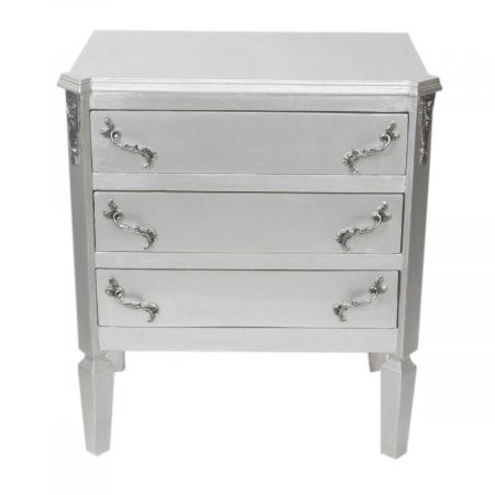 Morris Barock Silber Kommode
