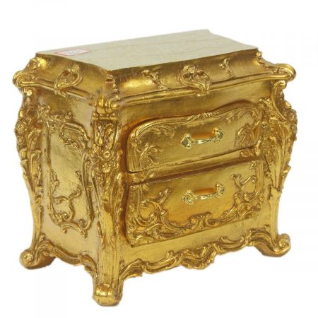 Morris Barock-Schatulle in Gold