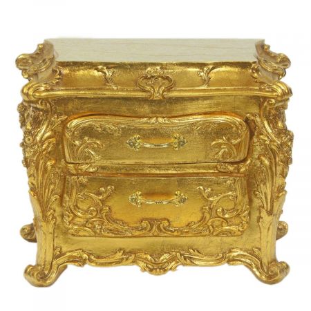 Morris Barock-Schatulle in Gold