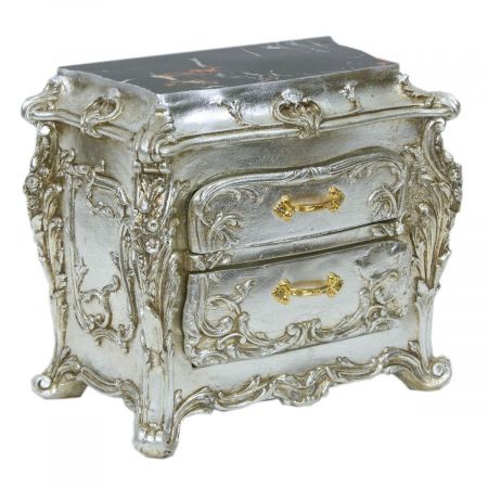Morris Barock-Schatulle in Silber
