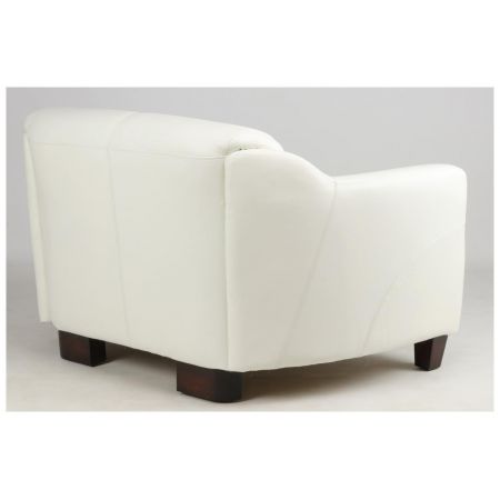 Ledersofa Echtleder Sofa Art Deco Retro Clubsofa klassisch französisch