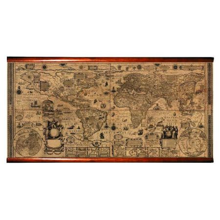 Karte - Plancius Planisphere 1604