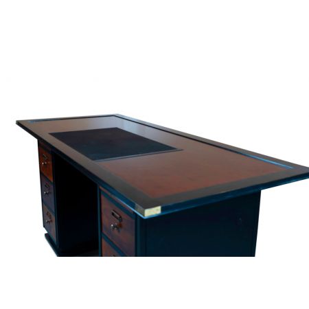 Authentic Models Schreibtisch - Captains Desk (Schwarz) MF014