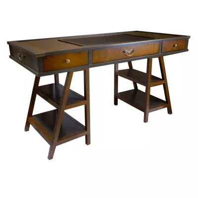 Authentic Models Schreibtisch - Navigators Desk, Grau MF022G