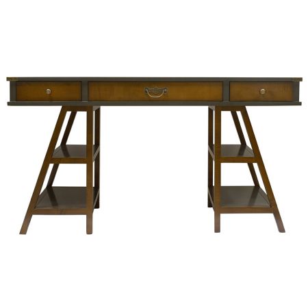 Authentic Models Schreibtisch - Navigators Desk, Grau MF022G
