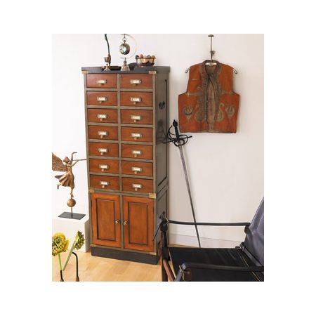 Authentic Models "Collectors" Kommode - 14 Schubladen MF069