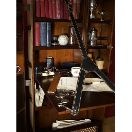 Authentic Models Kabinen Kleiderschrank Schrank aus Massivholz Bücherschrank Bücherregal, elfenbein MF077