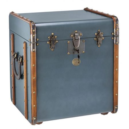 Authentic Models "Stateroom End Table" - kleiner Tisch im Stil eines Gepäckstückes MF079P