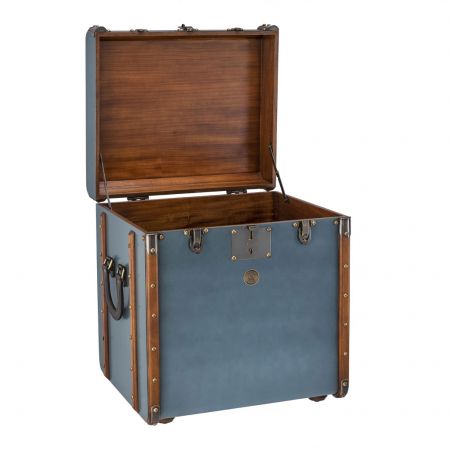 Authentic Models "Stateroom End Table" - kleiner Tisch im Stil eines Gepäckstückes MF079P