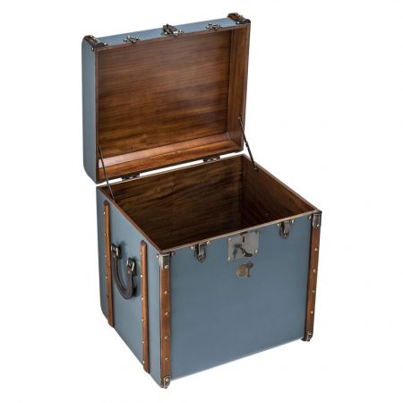 Authentic Models "Stateroom End Table" - kleiner Tisch im Stil eines Gepäckstückes MF079P